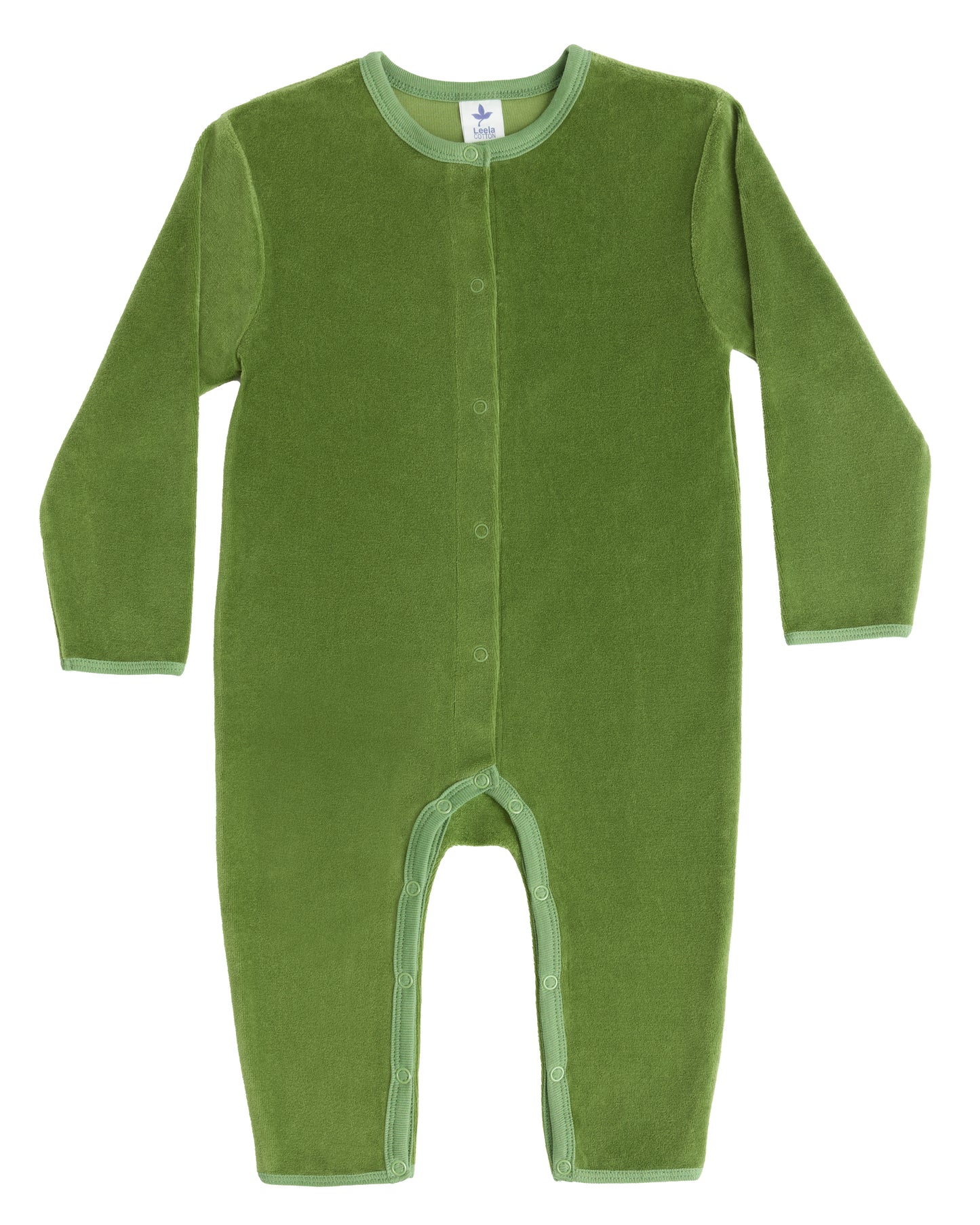 Pre-order ๐ฟ Button-down jumpsuit | Organic cotton Leela Cotton fleece collection
