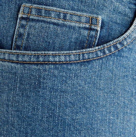 Pre-order | Men's Straight Organic Cotton Jeans - Sky Blue | EVERMIND