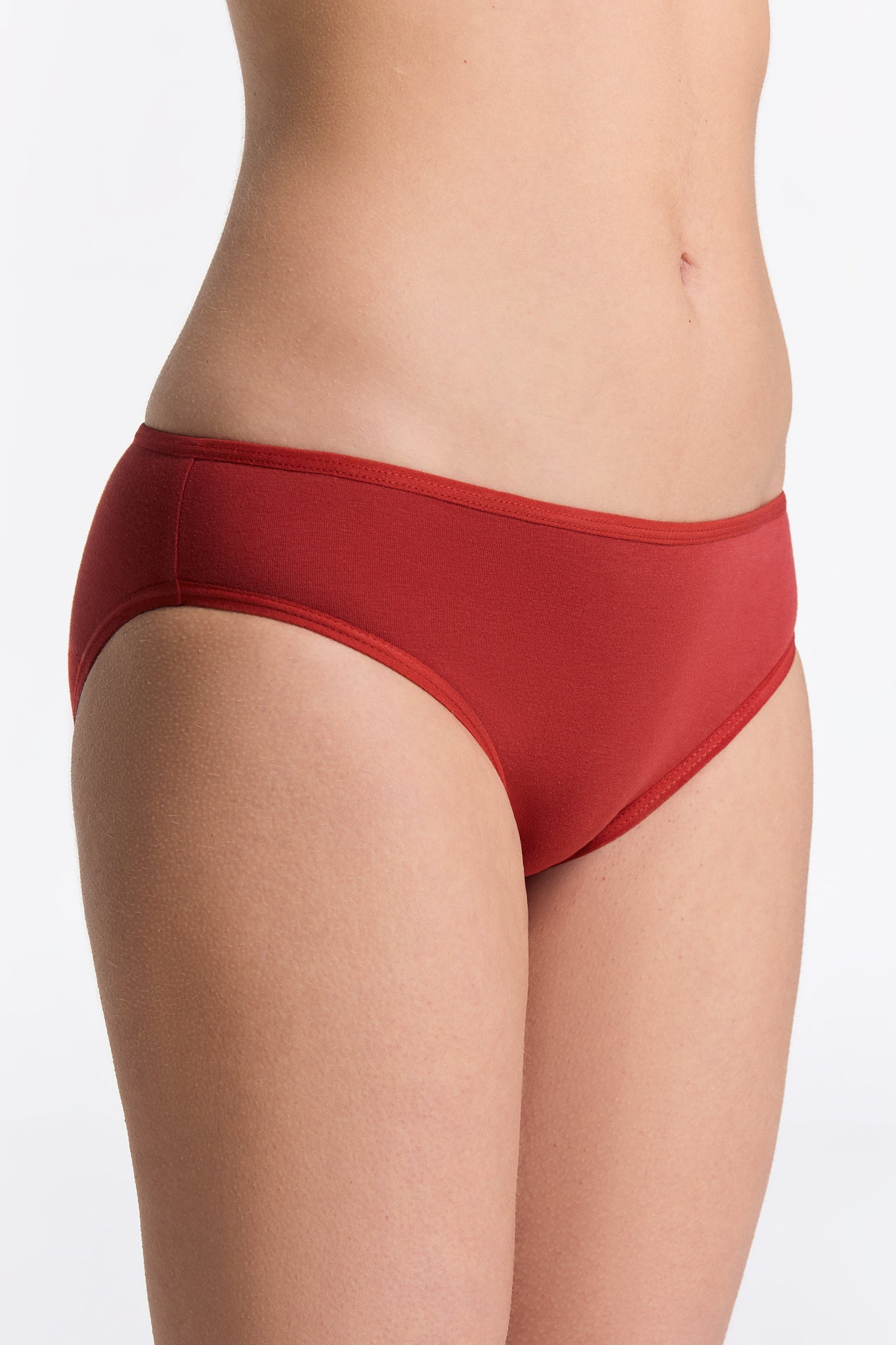 WOMAN內褲Leela Cotton 中腰三角內褲｜有機棉