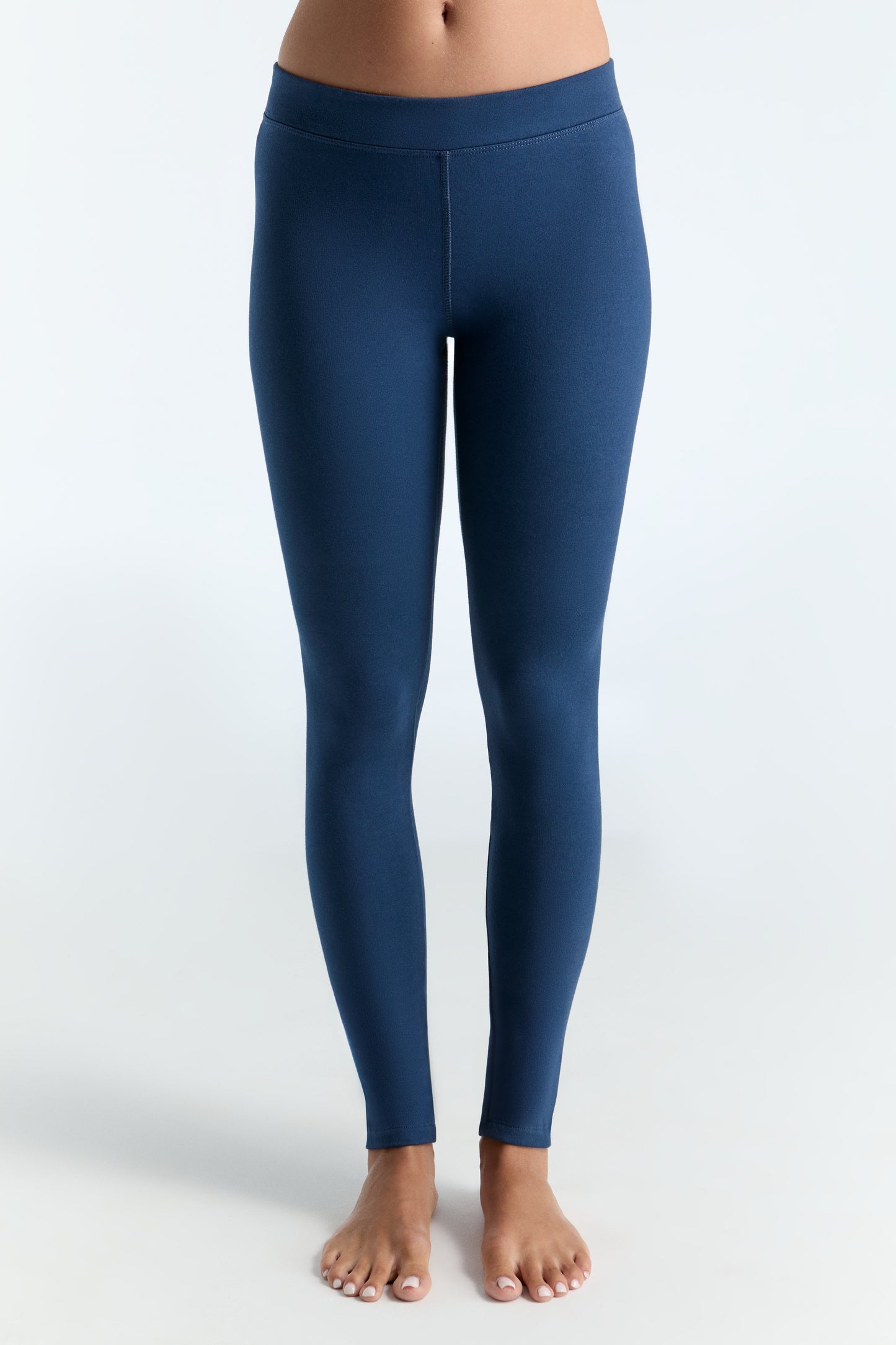 LC Thickened Fleece Lined Leggings 1616-100 | Damen Warm Leggings