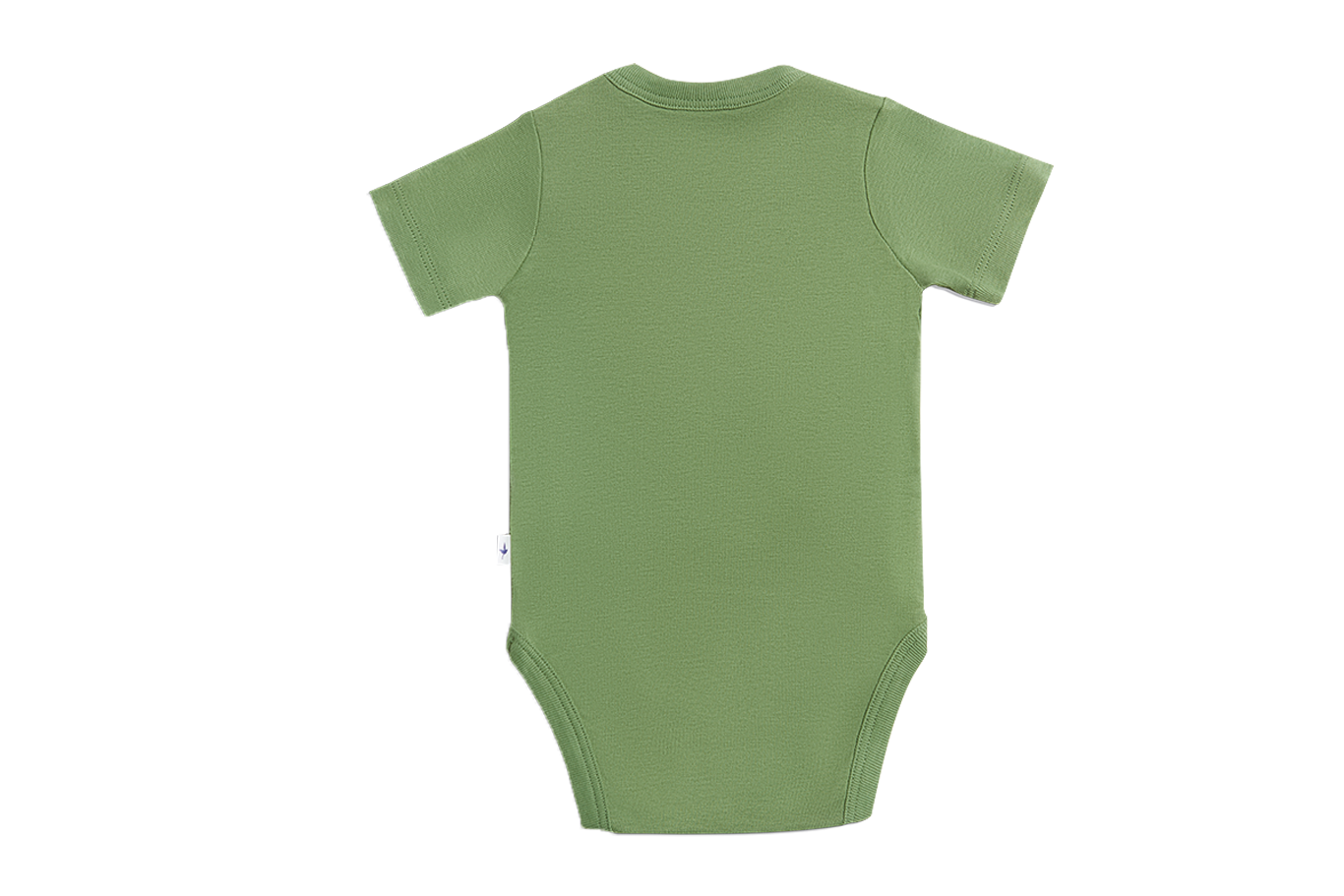 0-24m🌿Leela Cotton  短袖包屁衣｜有機棉 Rib knit 自然彈