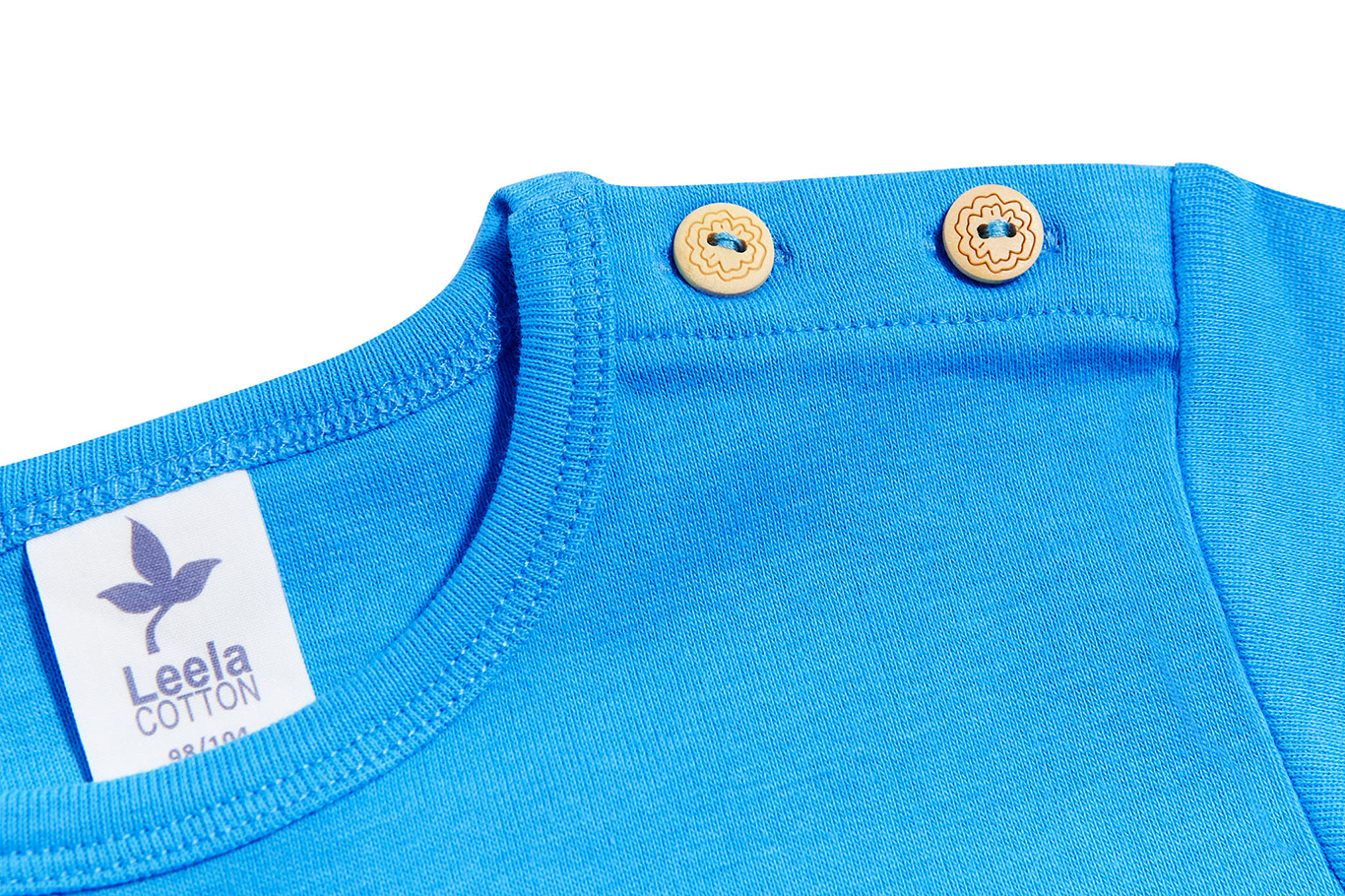 1-4y 🌿 Leela Cotton 長袖上衣｜有機棉 Rib knit 自然彈