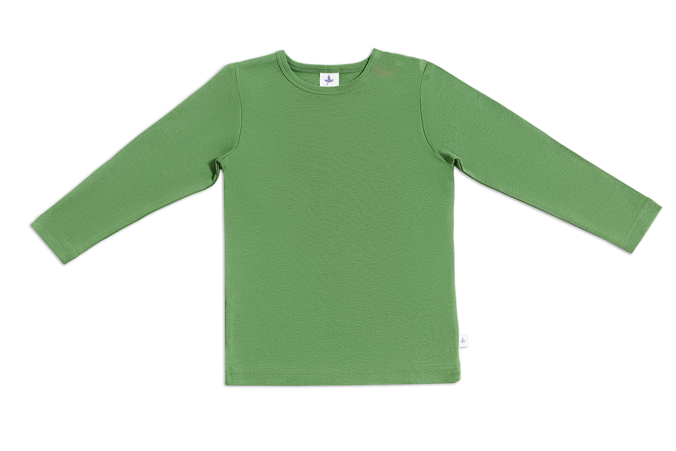 4-8y 🌿 Leela Cotton 長袖上衣｜有機棉 Rib knit 自然彈