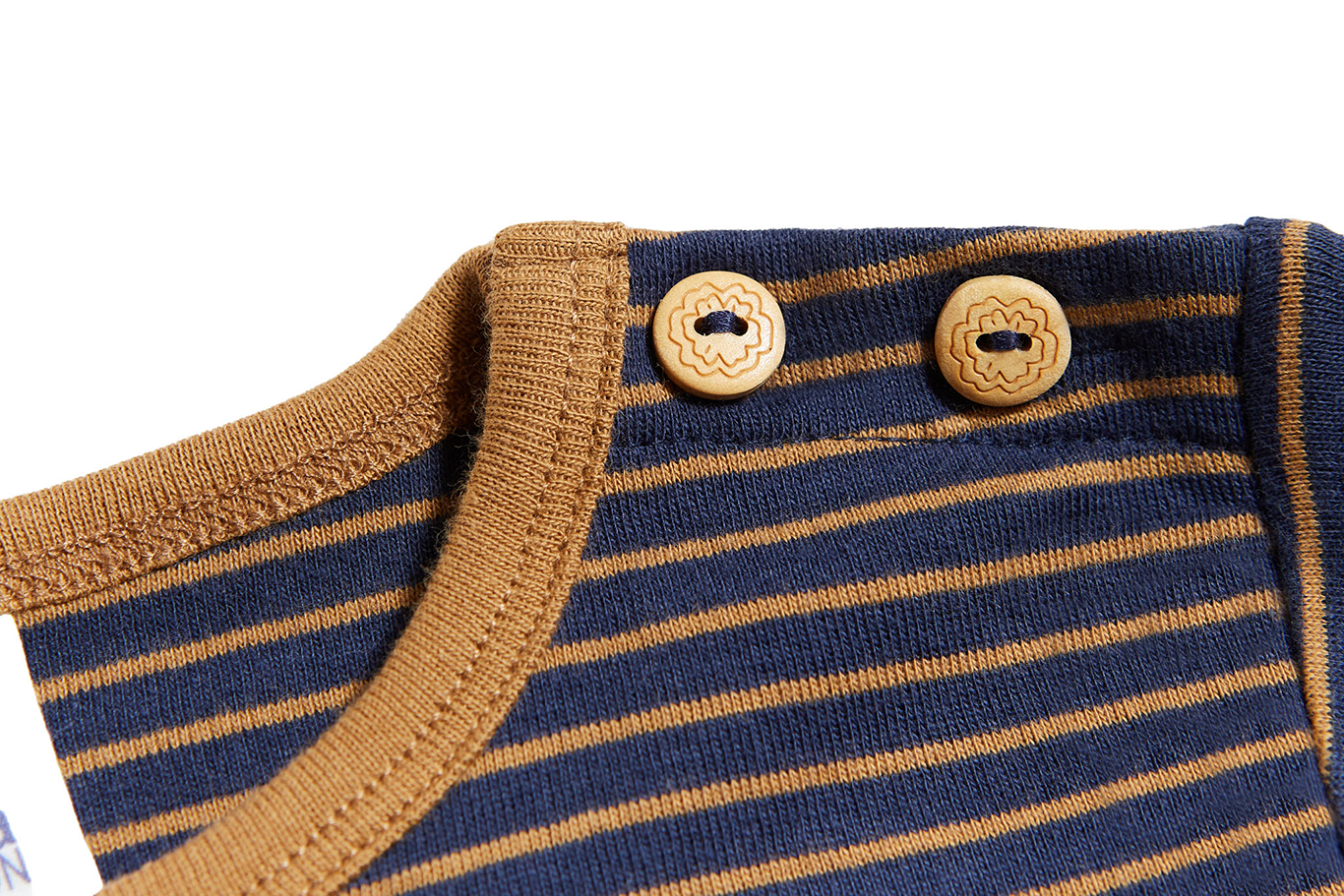 1-4y 🌿 Leela Cotton 長袖上衣｜有機棉 Rib knit 自然彈