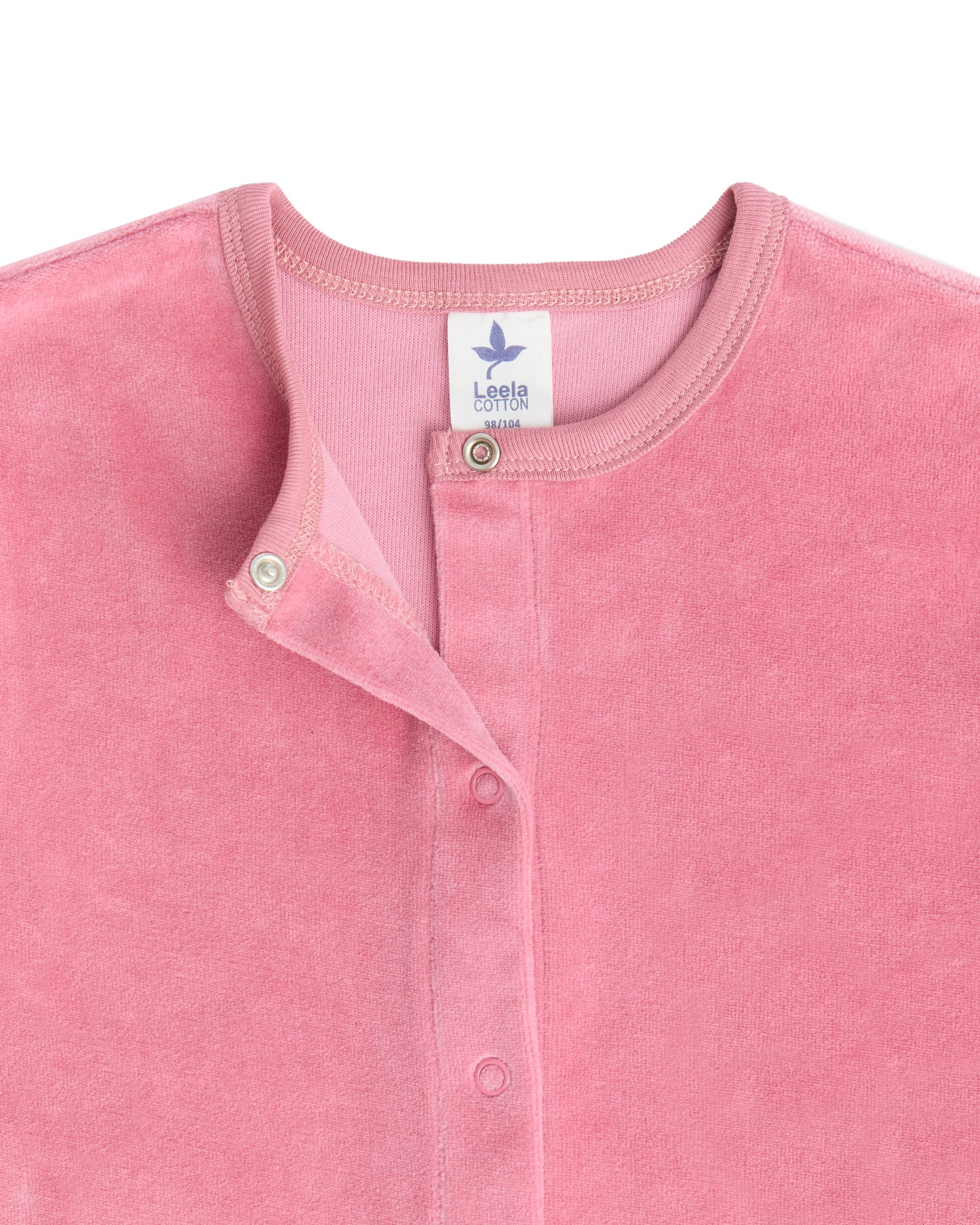 Pre-order 🌿 Button-down jumpsuit | Organic cotton Leela Cotton fleece collection