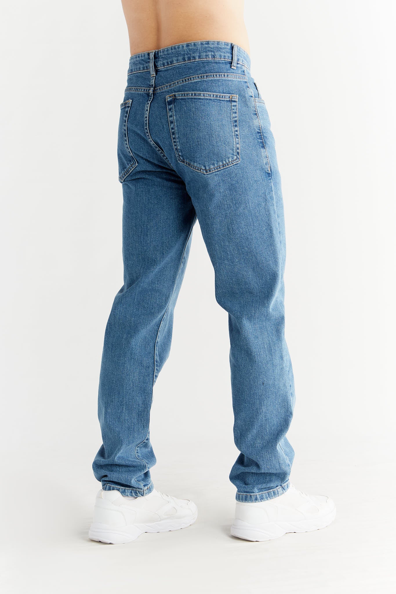 Pre-order | Men's Straight Organic Cotton Jeans - Sky Blue | EVERMIND