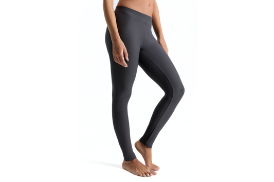 LC Thickened Fleece Lined Leggings 1616-100 | Damen Warm Leggings